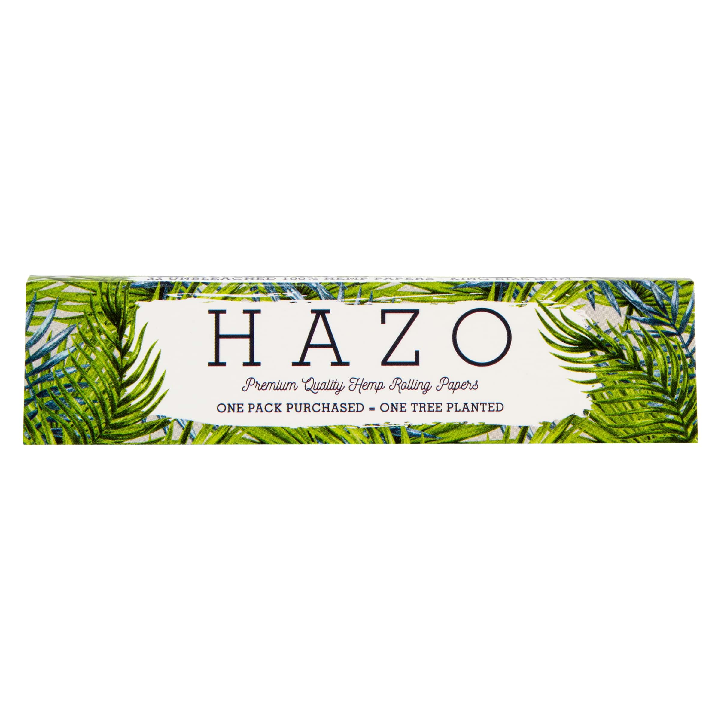 HAZO King Size Slim Unbleached Hemp Rolling Papers